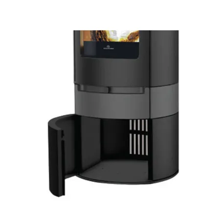 Poêle à bois EDILKAMIN Code Evo2 Puissance 8.2kW A+ Sortie Fumée Supérieure  Ø15 cm