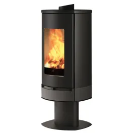 Poêle à bois EDILKAMIN Code J Evo2 Puissance 8.2kW A+ Sortie Fumée Supérieure Ø15 cm