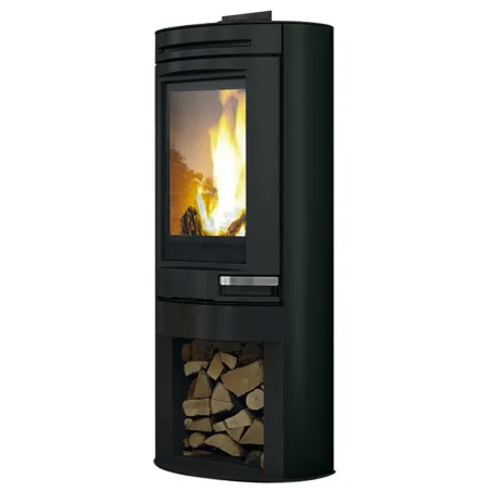 Poêle à bois EDILKAMIN Tally Evo2 Puissance 8.2kW Sortie Fumée Supérieure Ø15 cm