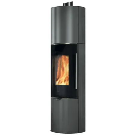 Poêle à bois EDILKAMIN Tally GL Evo2 série S Puissance 8.2kW Sortie Fumée Supérieure Ø15 cm