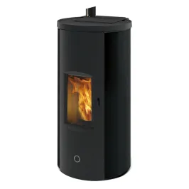 Poêle à granulés canalisable EK63 Like 90+ Evo Top Puissance 9.2kW Sortie Fumée Supérieure Ø8cm