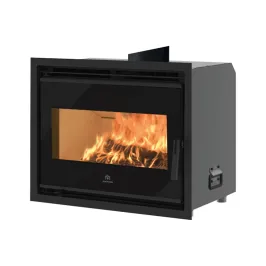 Insert à bois EDILKAMIN Firebox 49 Evo Puissance 9.6kW Sortie Fumée Supérieure Ø15 cm