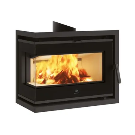 Insert à bois EDILKAMIN Firebox 49 Evo R Puissance 9.6kW Sortie Fumée Supérieure Ø15 cm