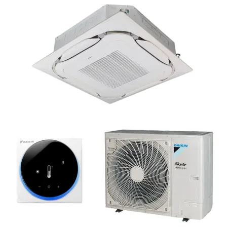 Climatiseur Cassette 900x900 DAIKIN Alpha-serie 6.8kW FCAG71B + RZAG71NV1 1Ph FCAG-B pour application commerciale