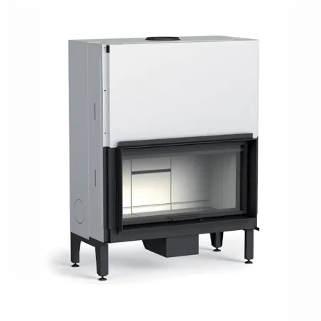 Cheminée à bois MCZ Plasma 95 Wood Puissance 13.3kW Sortie Fumée Supérieure Ø20 cm