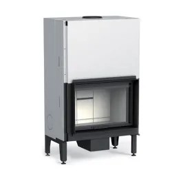 Cheminée à bois MCZ Plasma 75 Wood Puissance 12.5kW Sortie Fumée Supérieure Ø20 cm