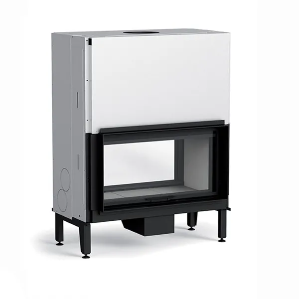 Cheminée à bois double face MCZ Plasma B95 Wood Puissance 18.6kW Sortie Fumée Supérieure Ø20 cm
