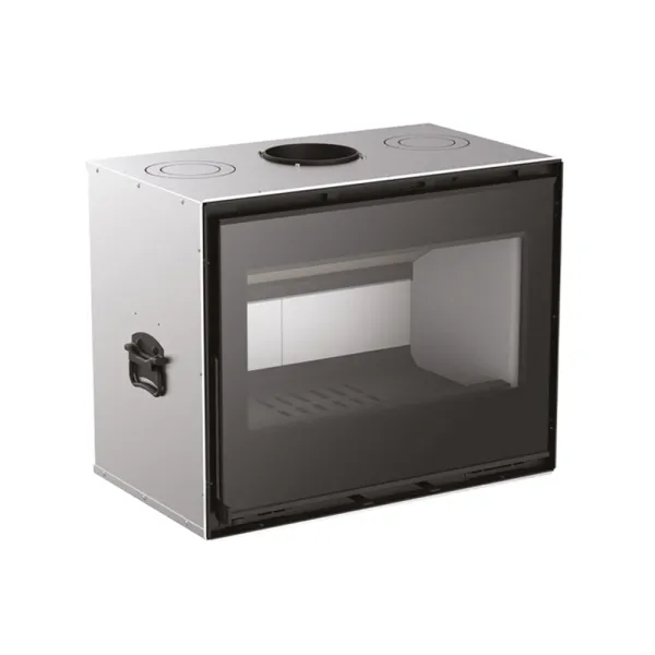 Insert à bois MCZ QBOX 70 WOOD Puissance 8.8kW Sortie Fumée Supérieure Ø15 cm