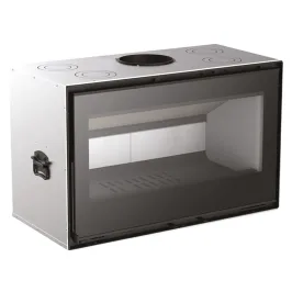 Insert à bois MCZ QBOX 100 WOOD Puissance 11.8kW Sortie Fumée Supérieure Ø20 cm