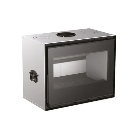 Insert à bois MCZ QBOX 60 WOOD 5S Puissance 6.7kW Sortie Fumée Supérieure Ø15 cm