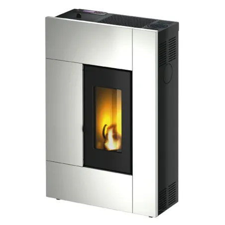 Poêle à granulés étanche CADEL Spirit 5 Air ventilé Puissance 5.2kW Sortie Fumée Postérieure
