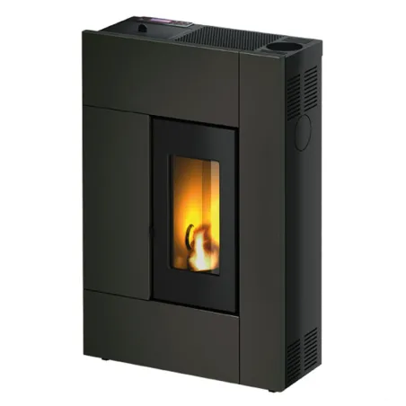 Poêle à granulés étanche CADEL Spirit 5 Up Air ventilé Puissance 5.2kW Sortie Fumée Supérieure
