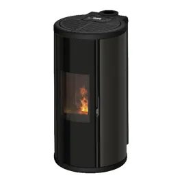 Poêle à granulés étanche CADEL Sound 5 Up-Twin Air ventilé Puissance 5.5kW WiFi Sortie Fumée Supérieure Ø8/13cm