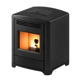 Poêle à granulés étanche CADEL Magritte 6 Air ventilé Puissance 6kW WiFi Sortie Fumée Supérieure