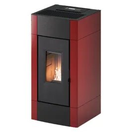 Poêle à granulés étanche CADEL Cristal 9 Puissance 8.5kW WiFi Sortie Fumée Postérieure