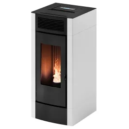 Poêle à granulés étanche CADEL Cristal 9 Airtech Puissance 8.5kW WiFi Sortie Fumée Postérieure