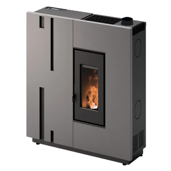 Poêle à granulés étanche CADEL Baggy 7 Up Air ventilé Puissance 6.9kW Sortie Fumée Supérieure