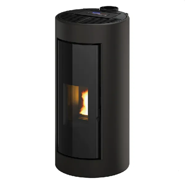 Poêle à granulés étanche CADEL Shell 9 Up-Twin Air ventilé Puissance 9.1kW WiFi Sortie Fumée Coaxiale Ø8/13 cm