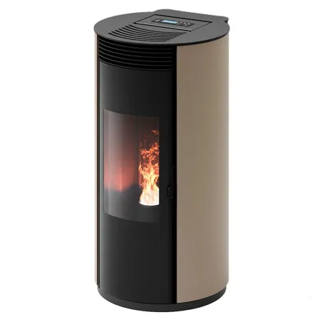 Poêle à granulés canalisable CADEL Spin Plus 9 Airtech Ps Puissance 8.5kW WiFi Sortie Fumée Postérieure