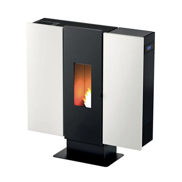 Poêle à granulés canalisable CADEL Wall Plus 10 Puissance 10kW WiFi Sortie Fumée Postérieure ou Latérale
