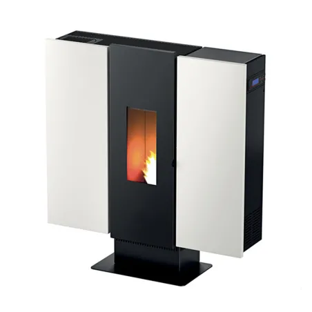 Poêle à granulés canalisable CADEL Wall Plus 10 Puissance 10kW WiFi Sortie Fumée Postérieure ou Latérale