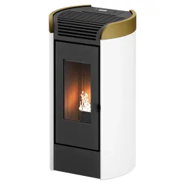 Poêle à granulés étanche CADEL Fenice 11 Puissance 10.5kW WiFi Sortie Fumée Postérieure