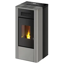 Poêle à granulés hydro-ventilé CADEL River Idrotech 24 Puissance 24.2kW WiFi Sortie Fumée Postérieure