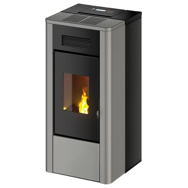 Poêle à granulés hydro-ventilé CADEL River Idrotech 24 Puissance 24.2kW WiFi Sortie Fumée Postérieure