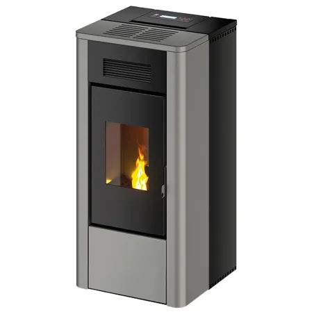 Poêle à granulés hydro-ventilé CADEL River Idrotech 24 Puissance 24.2kW WiFi Sortie Fumée Postérieure