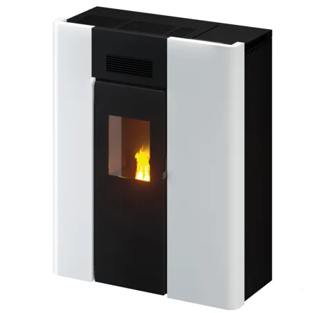 Poêle à granulés Hydro CADEL Maya Idro 16 Puissance 16.1kW WiFi Sortie Fumée Postérieure ou Supérieure