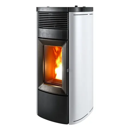 Poêle à granulés étanche MCZ Musa Hydro Matic 24 R Puissance 24.2kW Sortie Fumée Postérieure