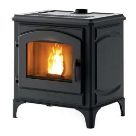 Poêle à granulés étanche MCZ Decò Air 8 UP Puissance 8.0kW Sortie Fumée Supérieure