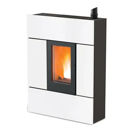 Poêle à granulés canalisable MCZ Ray Comfort Air 8 UP Puissance 7.8kW Sortie Fumée Supérieure