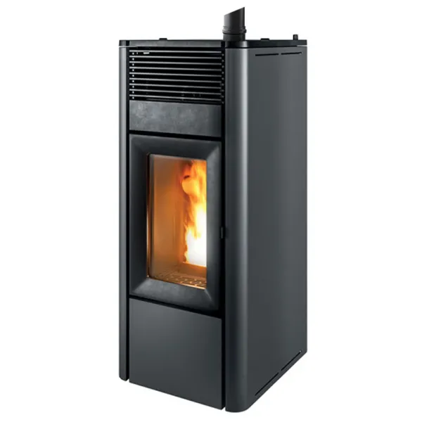 Poêle à granulés canalisable MCZ Teia Comfort Air 10 UP Puissance 10kW Sortie Fumée Supérieure