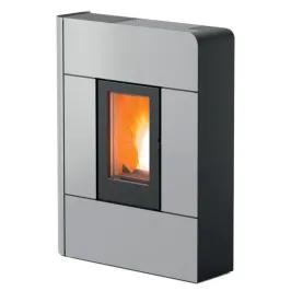 Poêle à granulés canalisable MCZ Raam Comfort Air 8 R Puissance 7.80kW Sortie Fumée Postérieure