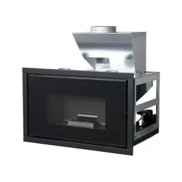 Cheminée à granulés canalisable MCZ Vivo 90 Comfort Air 11 Puissance 10.9kW Sortie Fumée Supérieure