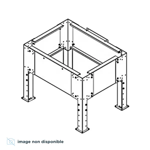 Support pour insert à granulés MCZ Vivo & QBOX