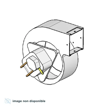 Ventilateur Air Droit pour insert MCZ Boxtherm 60 Pellet Réf : 41451203900