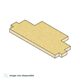 Déflecteur en Calorite pour poêles à granulés MCZ Giò Réf : 41151300600