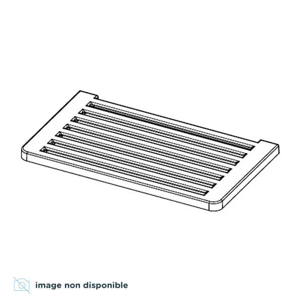 Dessus en fonte pour poêles à granulés MCZ Amy Réf : 41301502200P