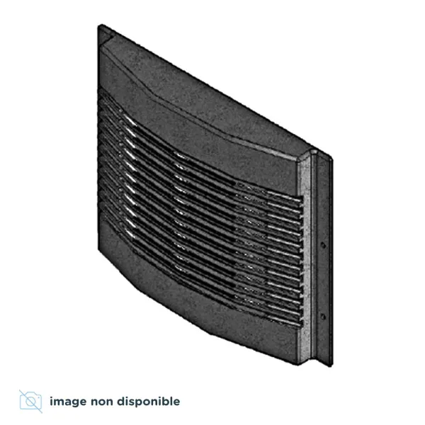 Grille Air Chaud en fonte pour poêles MCZ Club 2.0 Suite 2.0 Réf : 41301400600V