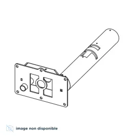 Support brasier Autonettoyant pour poêle à granulés MCZ Hydromatic Réf : 41411609140V