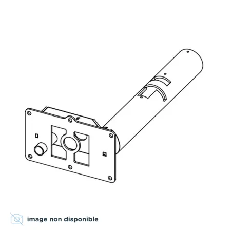 Support brasier Autonettoyant pour poêle à granulés MCZ Hydromatic Réf : 41411609140V