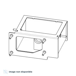 Récipient Brasier pour poêle à granulés MCZ Réf : 41411613140V