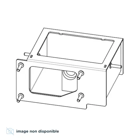Récipient Brasier pour poêle à granulés MCZ Réf : 41411613140V