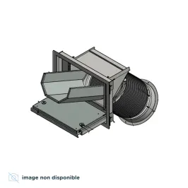 Trappe de chargement des granulés pour insert Cadel Zefiro3 Ponente 7 Réf. 5018002
