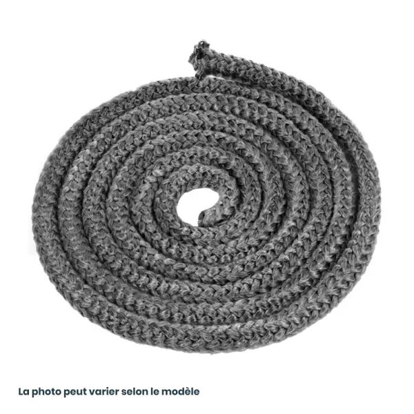 Joint Ruban Tricotex pour poêles Cadel Ø 6 mm Longueur 5 mètres Réf : 4D18013034A