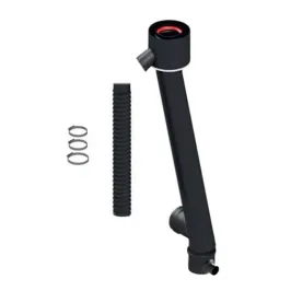 Kit d'évacuation des fumées supérieure concentrique pour poêle à granulés Cadel Ref. 5022003