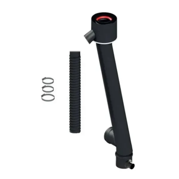 Kit d'évacuation des fumées supérieure concentrique pour poêle à granulés Cadel Ref. 5022003