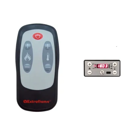 Poêle à granulés ventilé Extraflame Luisella 5.0 Puissance 5.1kW Sortie Fumée Postérieure ou Supérieure